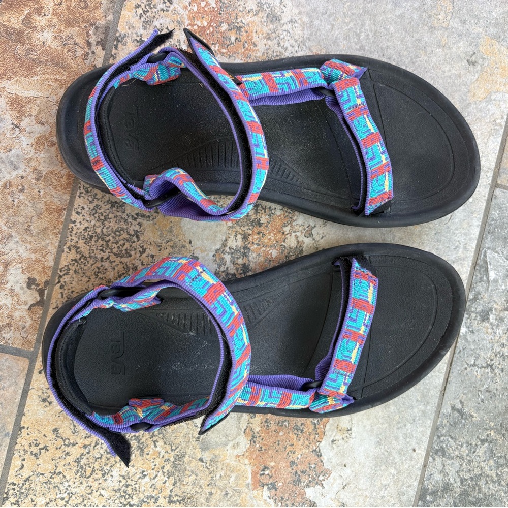 Women’s Teva Sandals with Colorful Adjustable Straps